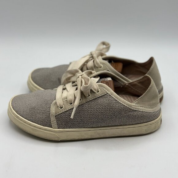 OLUKAI Pehuea Li Women's Slip On Sneakers Casual Shoes Drop-down Heal Size 5 - Picture 3 of 10